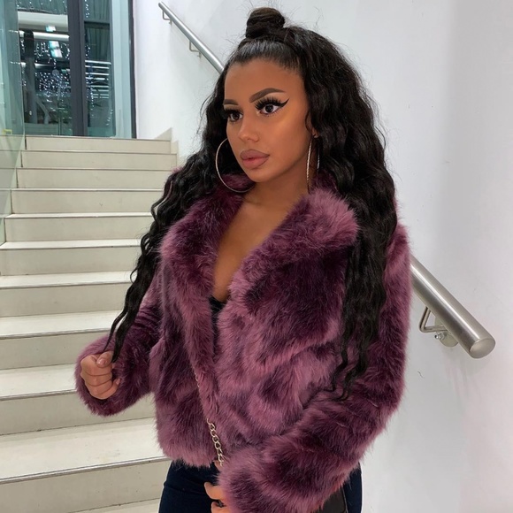 Bershka Jackets & Blazers - Bershka fur jacket💜